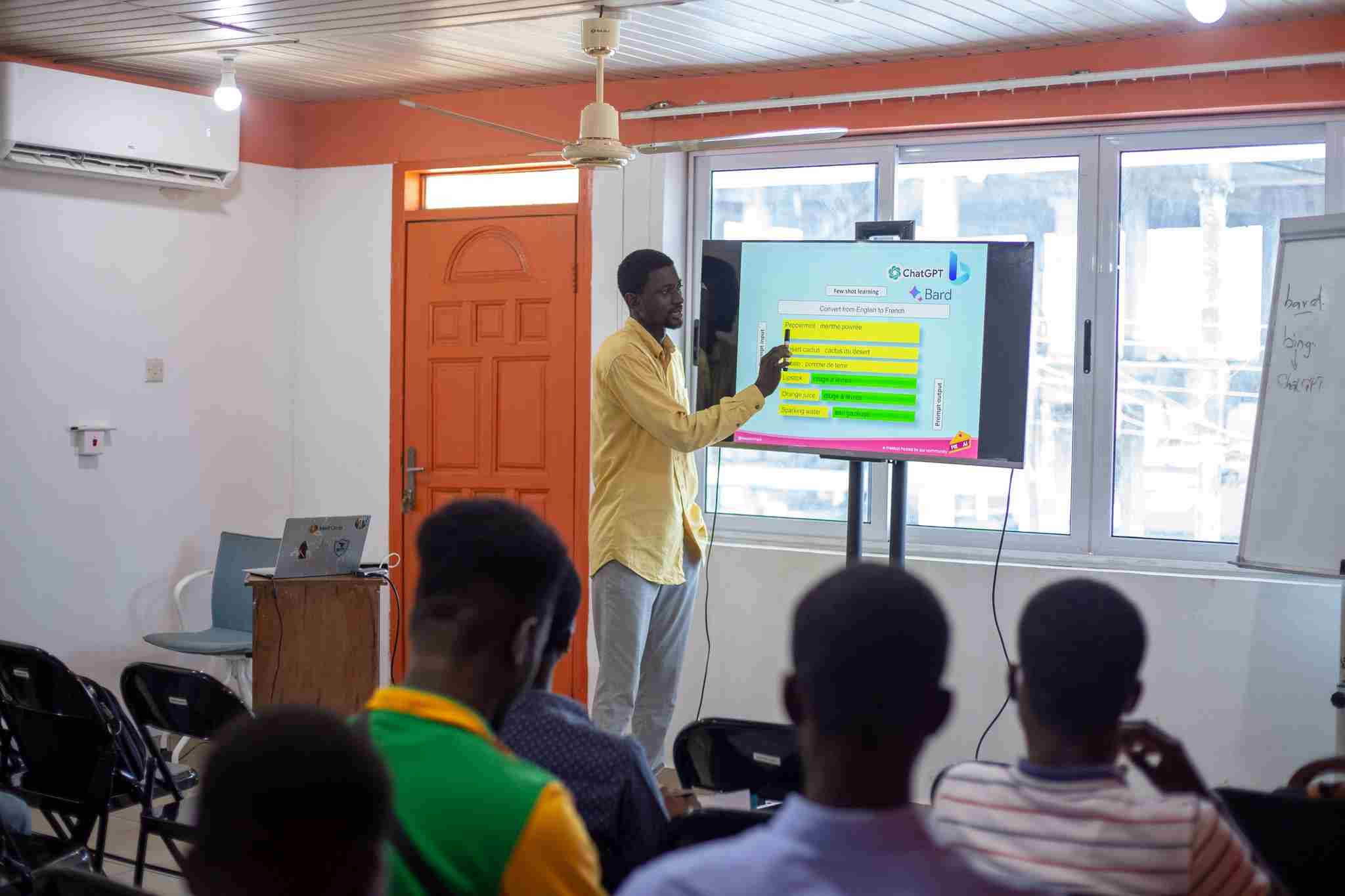 Ho AI training session